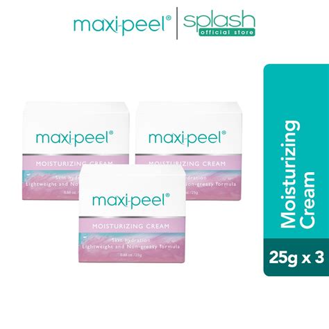 Maxi Peel Moisturizing Face Cream Non Greasy Moisturizer G Set Of