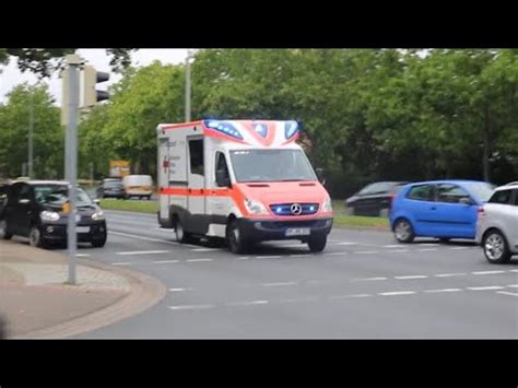 Auf Einsatzfahrt In Hannover Rtw Drk Peine Auf Alarmfahrt In Hannover