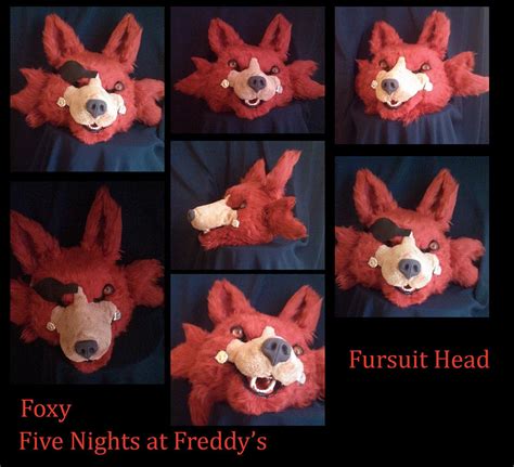 Five Nights At Freddys Foxy Head By Yukisama23 On Deviantart