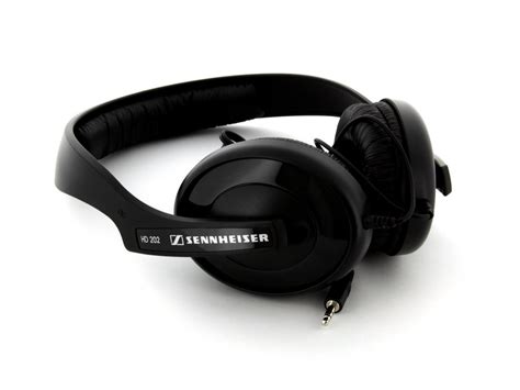 Sennheiser HD 202 II Over-Ear DJ Headphones - Newegg.com