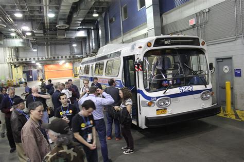 The New York Transit Museum Tour of Grand Avenue Depot - Bus Photos & Videos - NYC Transit Forums