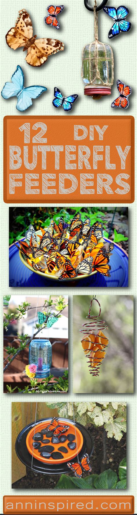 12 Ways How to Make Butterfly Feeders | Ann Inspired