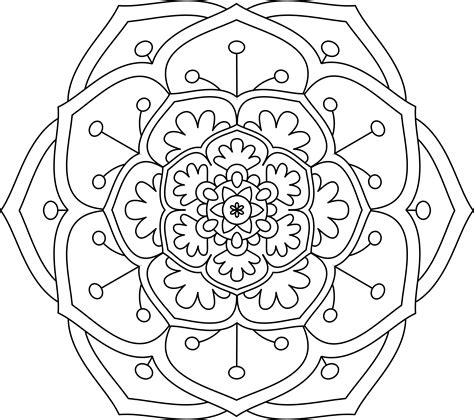 Mandala Monday 24 – Free Download To Colour In – GENTLEMAN CRAFTER