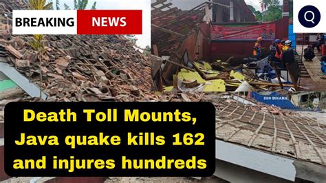 Indonesia Earthquake Live Death Toll Mounts Java Quake Kills 162 And