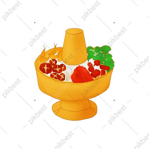 Cartoon Tanso Hot Pot Png Elemento Imahe Ng Png Psd Libreng Download