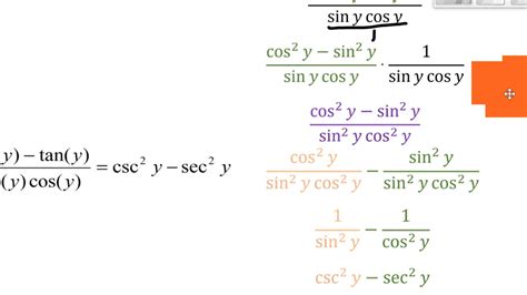 Verifying Trigonometric Identities YouTube