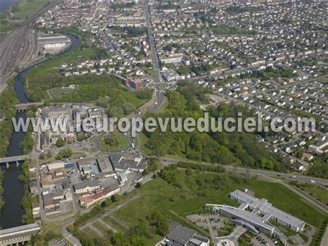 Photos aériennes de Thionville 57100 La Gare et le Fort de Yutz