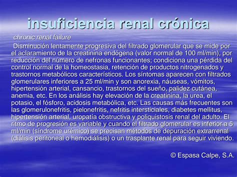 SOLUTION Insuficiencia renal crónica Studypool