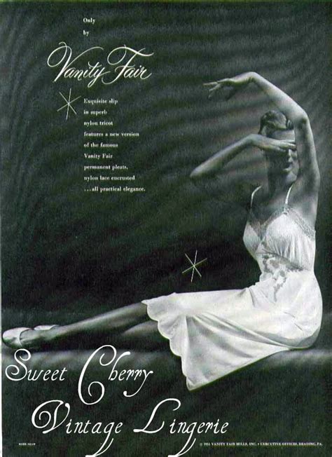 Sweet Vintage Designs Vanity Fair Lingerie
