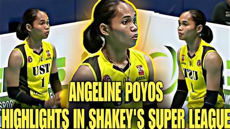 Angeline Poyos Highlights In Shakey S Super League Youtube