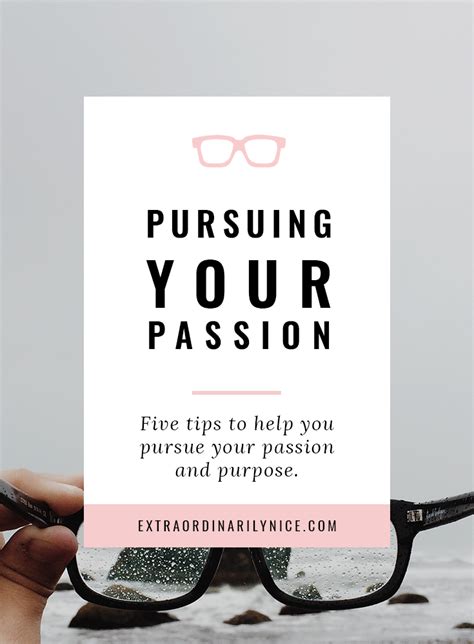 Pursuing Your Passion Career Advice Finding Purpose In Life Career