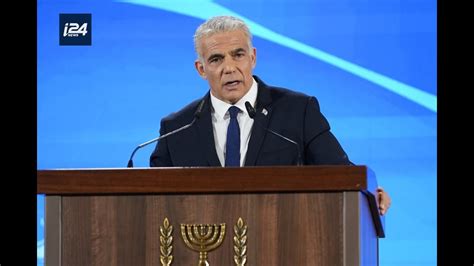 Israeli Prime Minister Yair Lapid Speaks At The United Nations