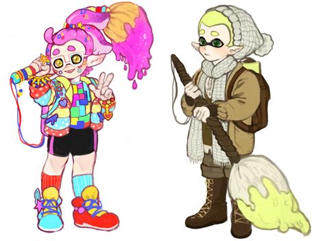 Splatoon Inkling Boys By Comboni On Deviantart