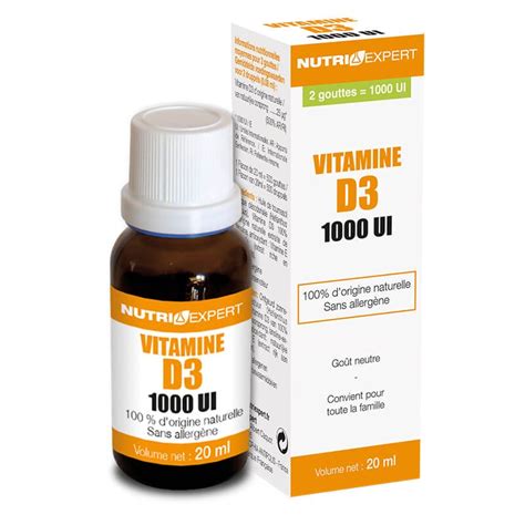 Vitamine D3 Origine Naturelle Vitamine D