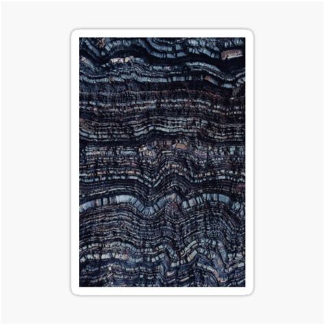 Mineral Texture Dark Blue Sticker For Sale By Silverpegasus Redbubble