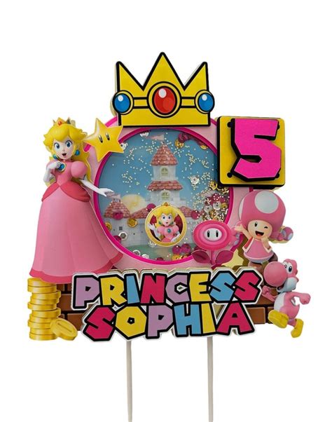 There Is A Cake Topper With Princesses And Sophia On Its Stand