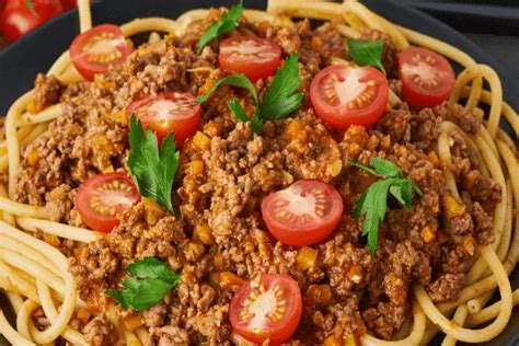 Macarrão carne moída Receitas Toda Hora