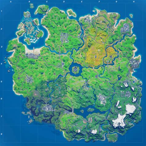 Map Saison 4 Fortnite Nouvelle Carte Au Patch 1400 Breakflip