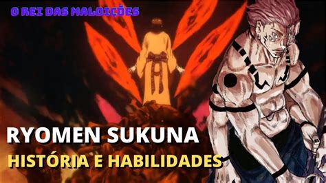 A HistÓria De Ryomen Sukuna O Rei Das MaldiÇÕes Jujutsu Kaisen Youtube