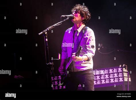Robert Harvey Guitarist Of English Rock Band Kasabian Live In Concert