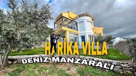 Deniz Manzaralı Harika Villa Spor Odalı Havuzlu Didim Villa Turu