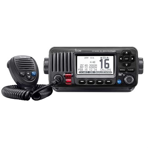 Icom Ic M G Marine Vhf Transceiver With Built In Gps Poco Marine