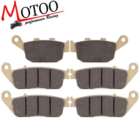 Motoo Motorcycle Front And Rear Brake Pads For KAWASAKI Z750 ZR750