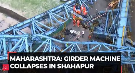 Maharashtra Girder Machine Collapse In Thane Kills 16 Rescue