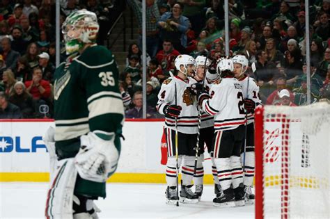 Nhl Toews Goal In Ot Lifts Blackhawks Over Wild The Salt Lake Tribune