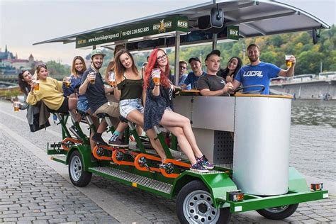 2023 Private Beer Bike Prague Tour With Unlimited Premium Beer