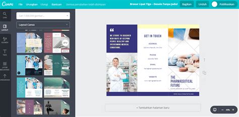 Cara Membuat Brosur Di Canva