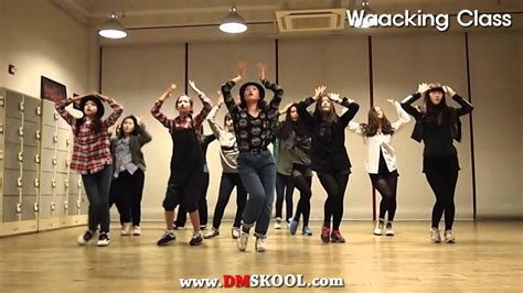 댄스학원 디엠스쿨 Waacking Class By Lip J Youtube