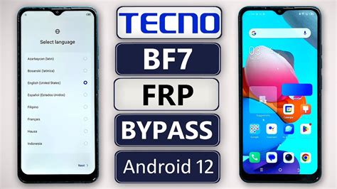 Tecno Bf7 Frp Bypass Android 12 Tecno Spark Go 2023