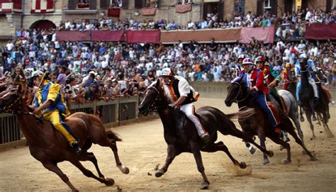 Palio Di Siena Weekend In Italy