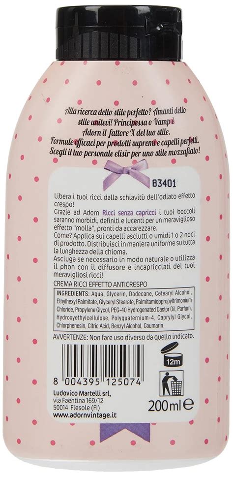 Adorn Vintage Cream Ricci A Crespo 200ml Premium International