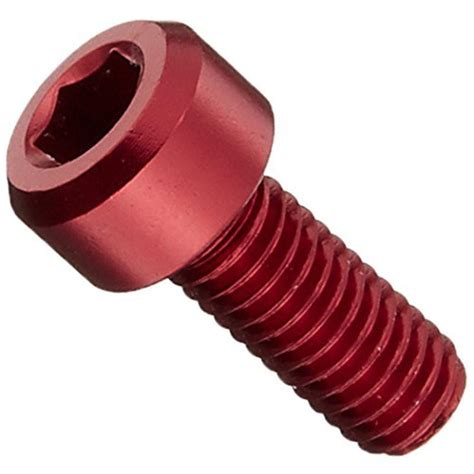 DURA BOLT デュラボルト タンクキャップボルト アルミ 7本セット レッド BARIUS 2 ZEPHER400 750 ZRX4