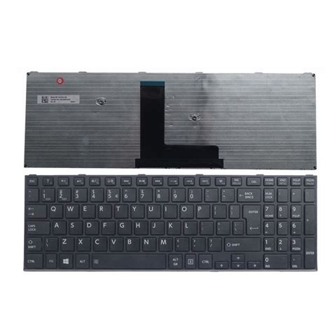 Teclado inglês para toshiba satellite C50 B C50D B C50DT B C55 B C55D B