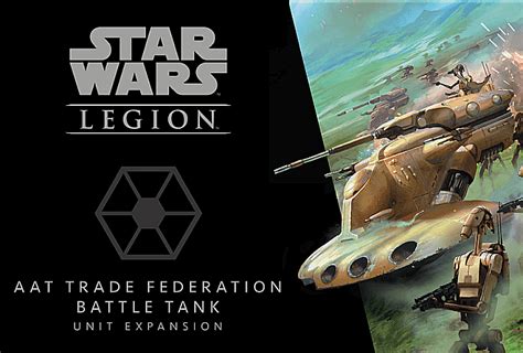 Extensie Star Wars Legion AAT Trade Federation Battle Tank Unit