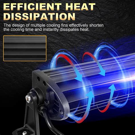 Auxbeam 52 5d Series Curved Combo Beam Curved Light Bar
