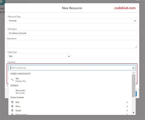 How To Use Custom Labels In The Salesforce Lightning Screen Flow