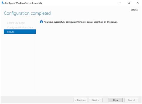 Installing Windows Server Essentials Experience On Windows Server 2019