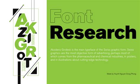 Akzidenz Grotesk Font Book Behance