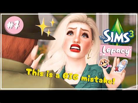 Making BIG Mistakes I REGRET EVERYTHING The Sims 3 Lepacy