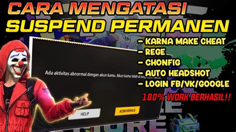 Cara Mengatasi Akun Ff Di Suspend Permanen Setelah Update Aplikasi