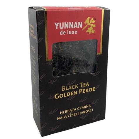 Herbata Yunnan De Luxe Black Golden Pekoe G Czarna Chi Ska