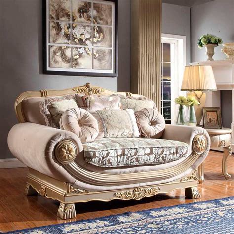 Classic Living Room Set Hd 656 Traditional Sofas