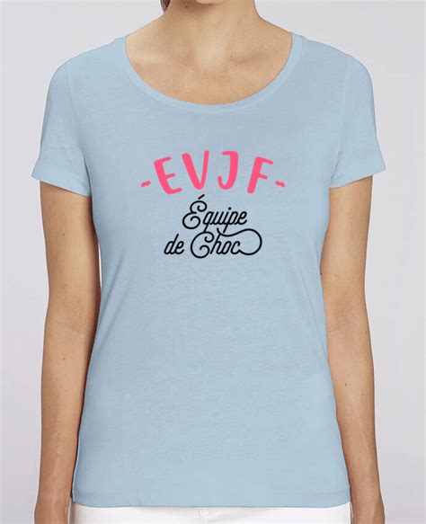 T Shirt Essentiel Stella Jazzer Evjf équipe de choc mariage cadeau