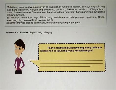 Malaki Ang Impluwensya Ng Relihiyon Sa Tradisyon At Kultura Sa Lipunan