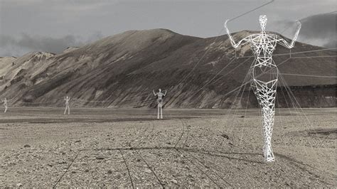 The Land of Giants, Iceland - Architects Turned Boring Electricity Pylons Into Majestic Human ...