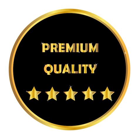 Premium Vector Sticker Premium Quality
